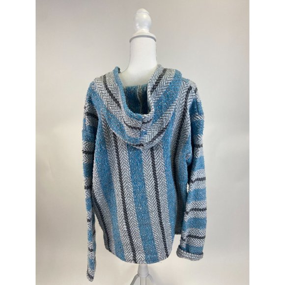 Baja Joe Blue Pullover Hoodie - Picture 3 of 6